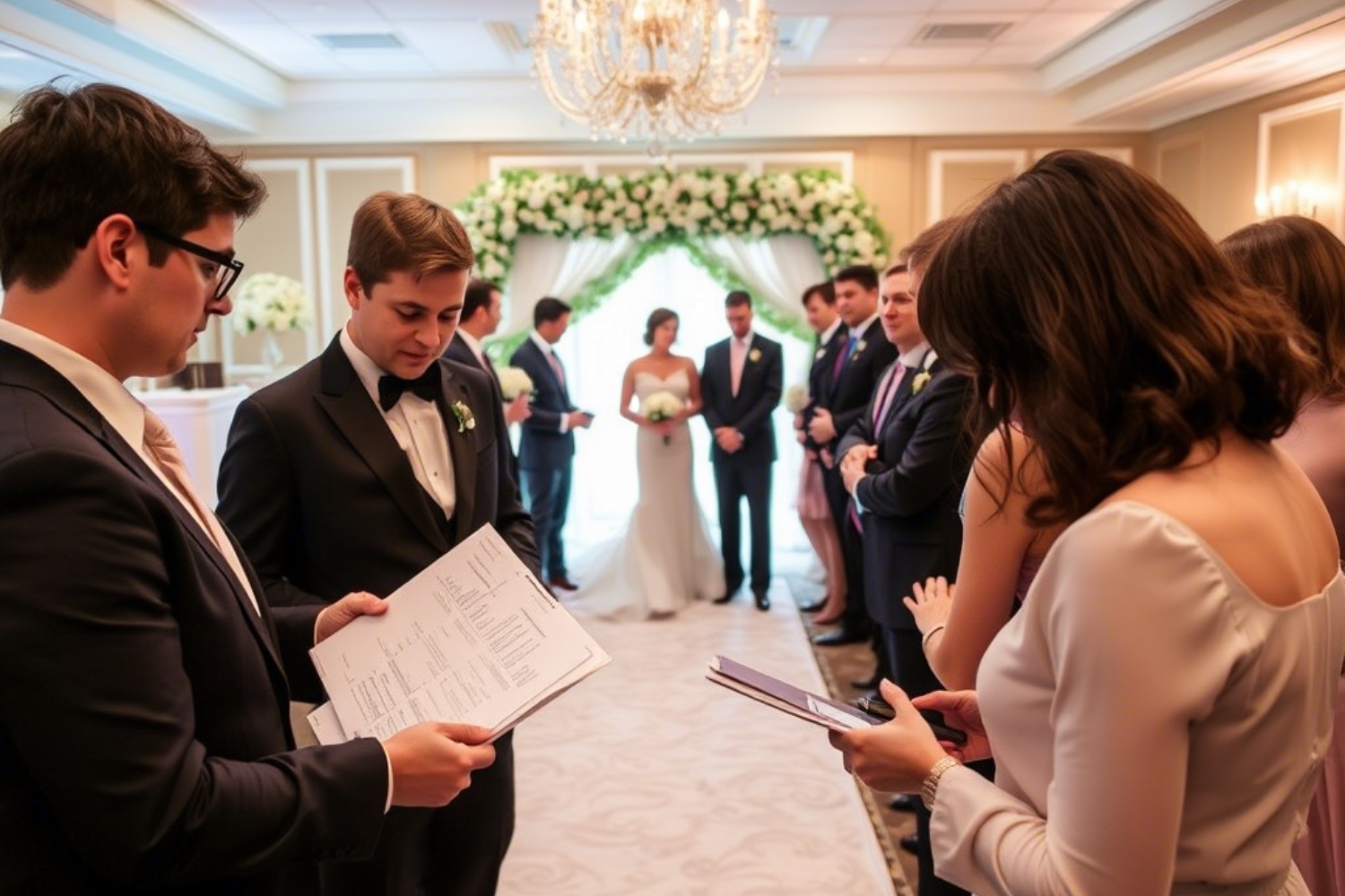 Coordinación del gran día de boda