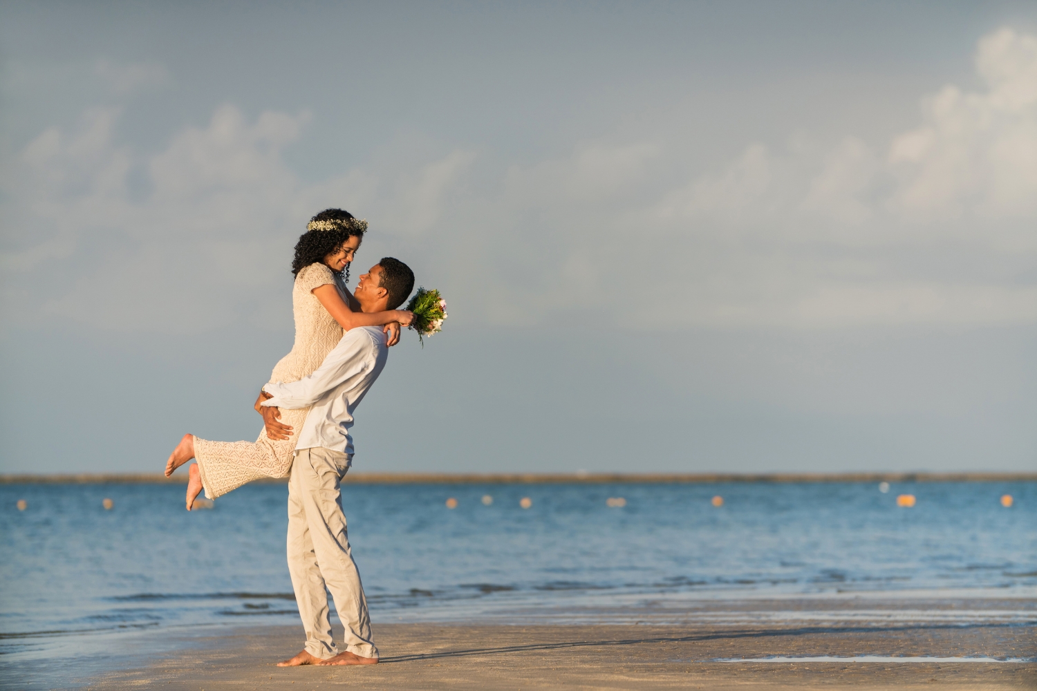 Pareja en su luna de miel